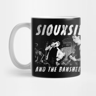 Vintage Distressed Siouxsie and the Banshees | Post Punk Vintage Design Mug